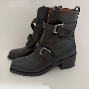 Rag and Bone Black Leather Boots